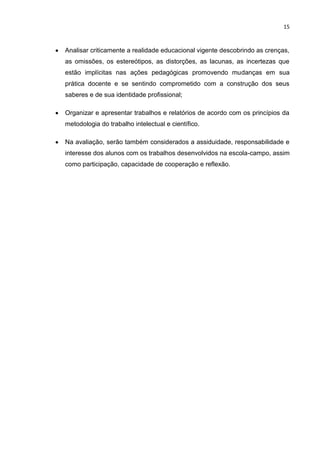 ESTÁGIO SUPERVISIONADO NA EDUCAÇÃO INFANTIL 