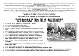 AMB L'EXCUSA QUE PER LA FESTA DEL LLIBRE ES LLEGEIXEN I NARREN MOLTS DE CONTES AIXÍ COM ALGUNA HISTÒRIA FANTÀSTICA, PROPOS...