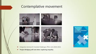 Contemplative practices for meaningful education | PPTX