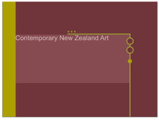 Contemporary New Zealand Art pt1
