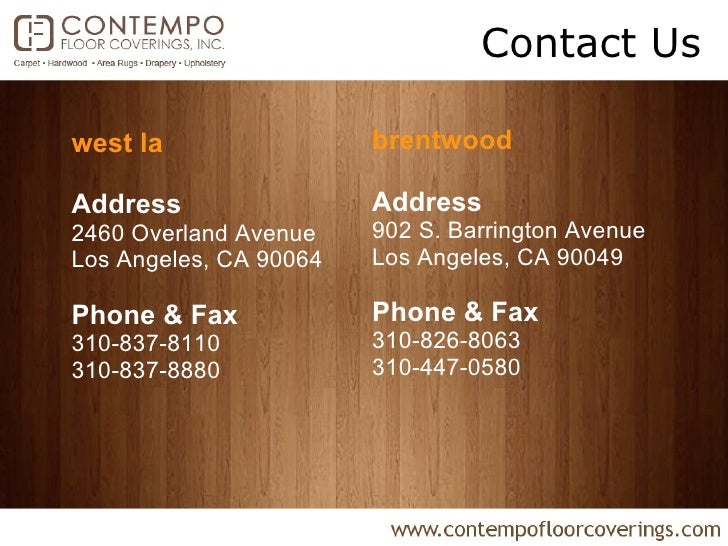 Contempo Floor Coverings Eco Friendly Hardwood Flooring In Los Ange