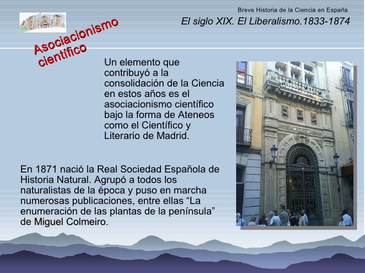 Breve Historia de la Ciencia en España (3ª parte)