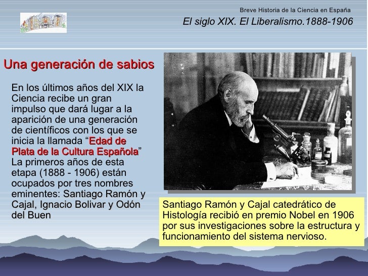 Breve Historia de la Ciencia en España (3ª parte)