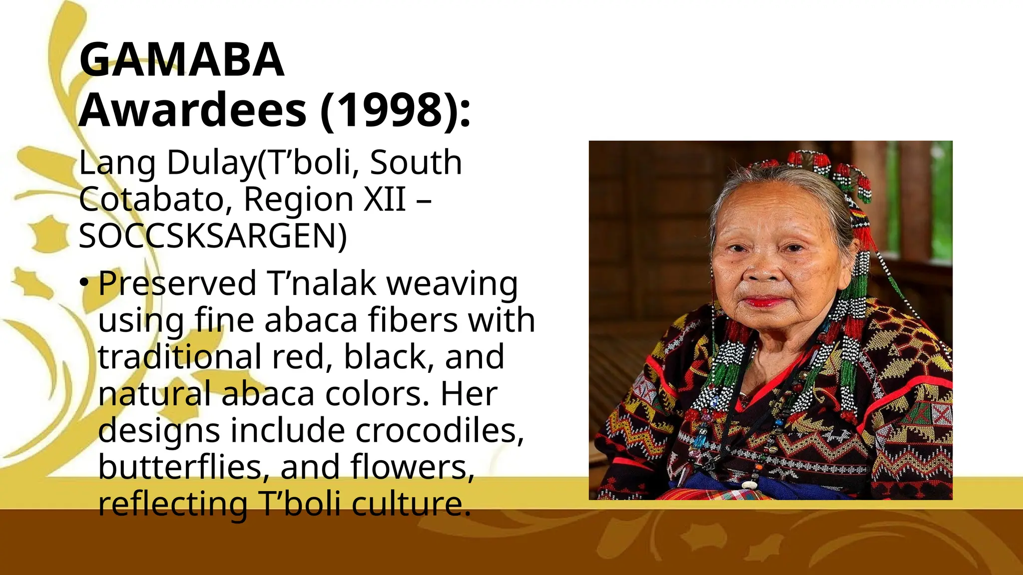 Gawas manlilikha Ng bayan contemporary arts grade 12 | PPTX