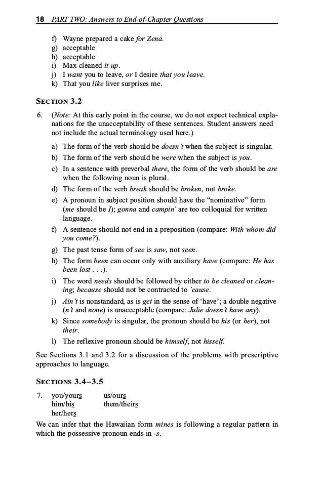 Contemporary Linguistics 6th Edition Ogrady Solutions Manual