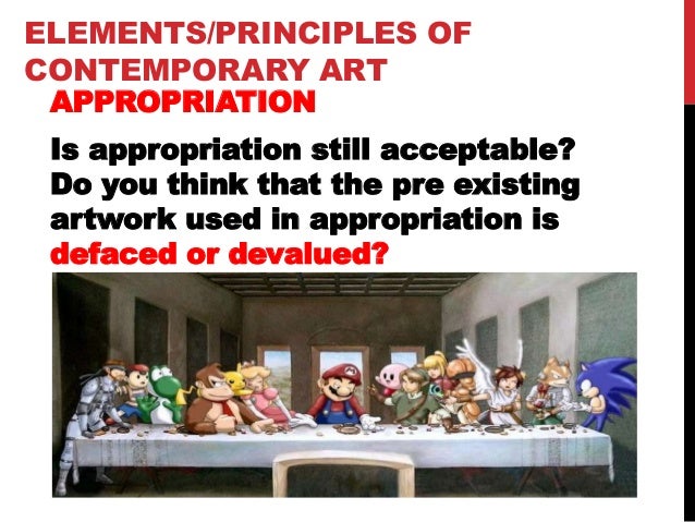 Contemporary Art Elements and Principles Contemporary Art Elements and Principles