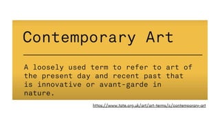 Contemporary Art in the 21st century of the Artworld | PDF