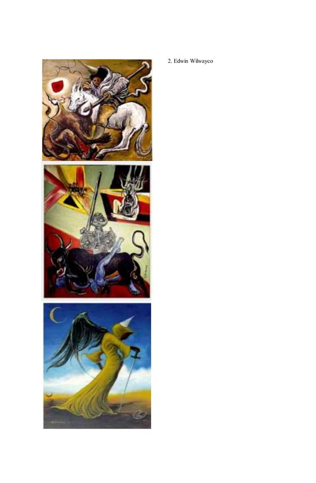 Contemporary arts from region iii