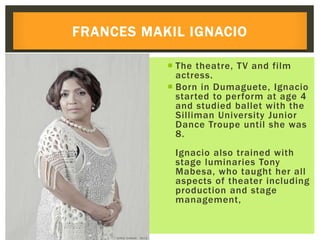 Ignacio Born Contemporary Artists in Negros island | PPTX
