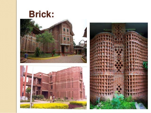 Contemporary building materials Contemporary building materials