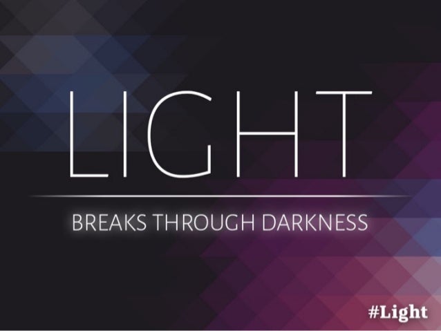 The light shines in darkness english edition