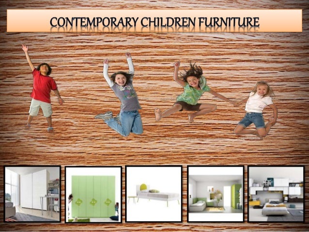 contemporary children's furniture