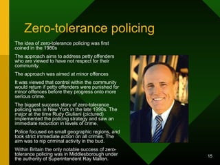 Contemporary crime reduction strategies[1]stu | PPT