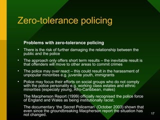 Contemporary crime reduction strategies[1]stu | PPT