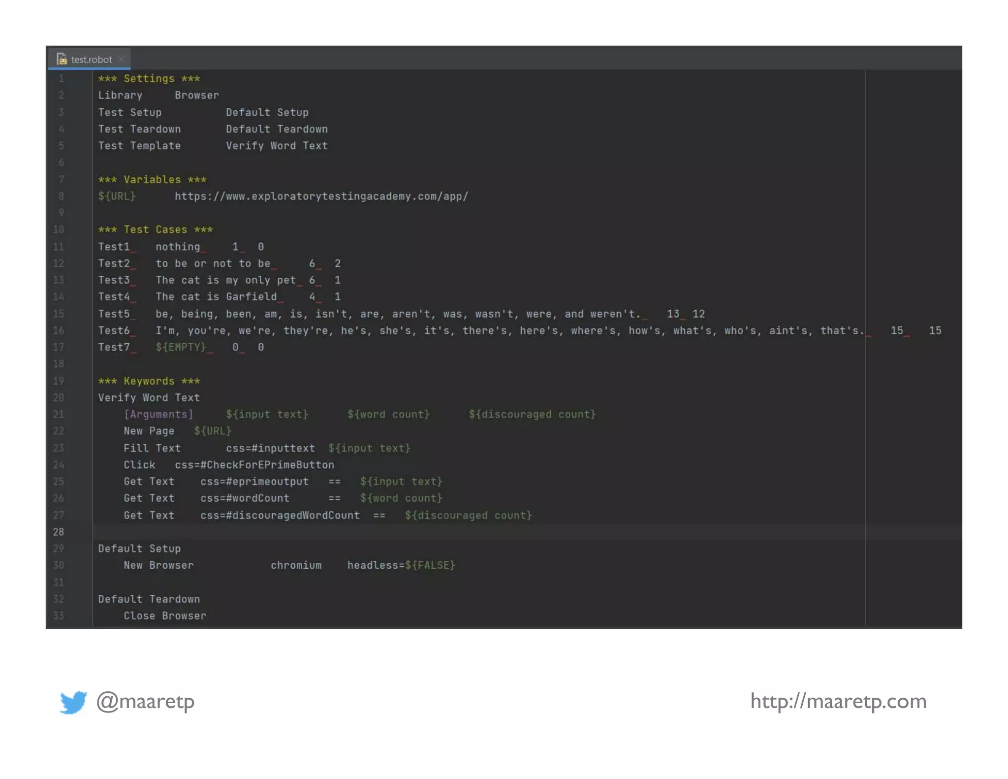 @maaretp http://maaretp.com
 