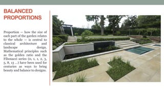 Contemporary garden | PPTX