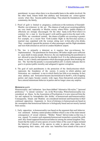 VDLG ³7HDFK RXU FKLOGUHQWKHSUDHUZKHQWKHDUHVHYHQDQG
VSDQN WKHP IRU LW DW WKH DJH RI WHQ´
7KHUHDUHOLPLWDWLRQVLQWKDWWKH3URSKHW
SURKLELWHGKLWWLQJLQWKHIDFHHYHQLQWKHFDVHRIDQLPDOV
 ,W LV WUXH WKDW WKH 6KDUHH¨DK GRHVSHUPLWDKXVEDQGWRKLWKLVZLIH$OODDKVWDWHG
WKDW LQ WKH 4XU¶DDQ 6RRUDKDQ1LVDD 