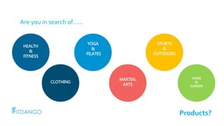 Are you in search of……
HEALTH
&
FITNESS
CLOTHING
YOGA
&
PILATES
MARTIAL
ARTS
SPORTS
&
OUTDOORS
Products?
HOME
&
GARDEN
 