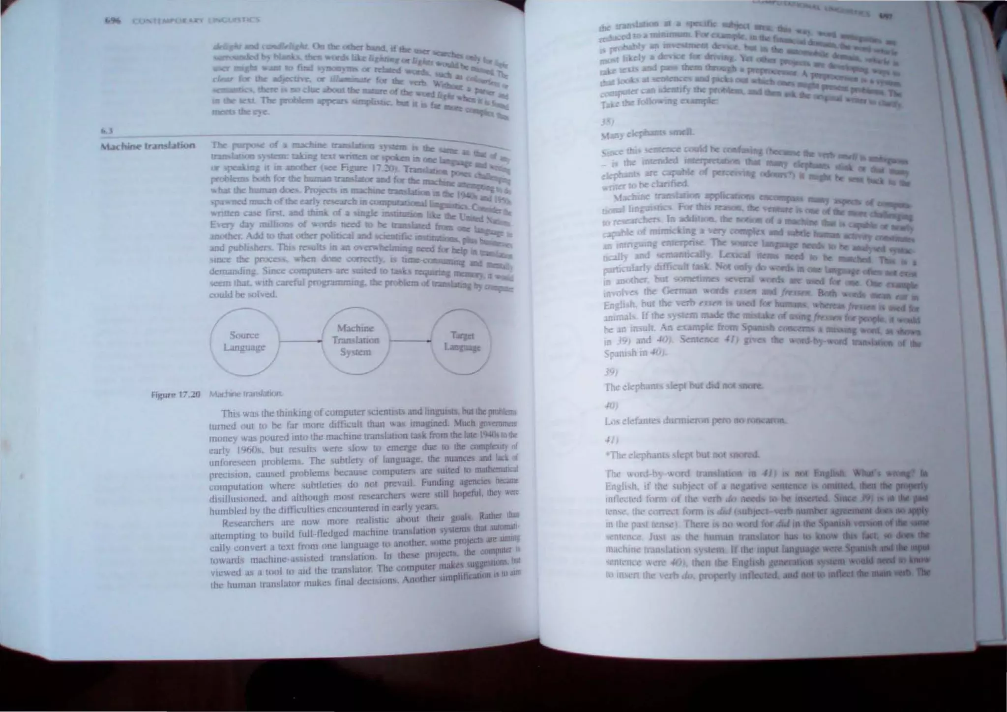 FiKure 17..m M.!< W1e If '" IIOf'
!nne
Trans1:ttl n
Sy'ltem
Illls was the thmkmg ofc mputer lent t! nd
turned (Jut 10 be f..II" more difficult than
VICed
th . hUIII.1II tr.lIISlalOf makl!.~ fma. dcCUl<1I1
H
The e eph~nt Iq:t
 