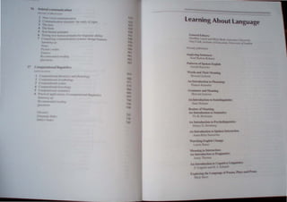 learning About language
 