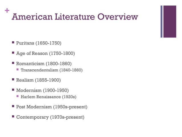 Contemporary Literature Introduction Ppt