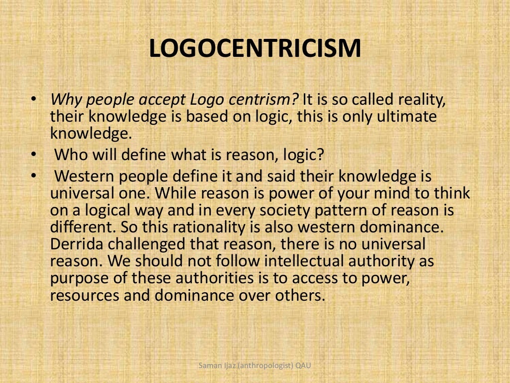 Post Structuralism (Derrida, Foucault, Jean)