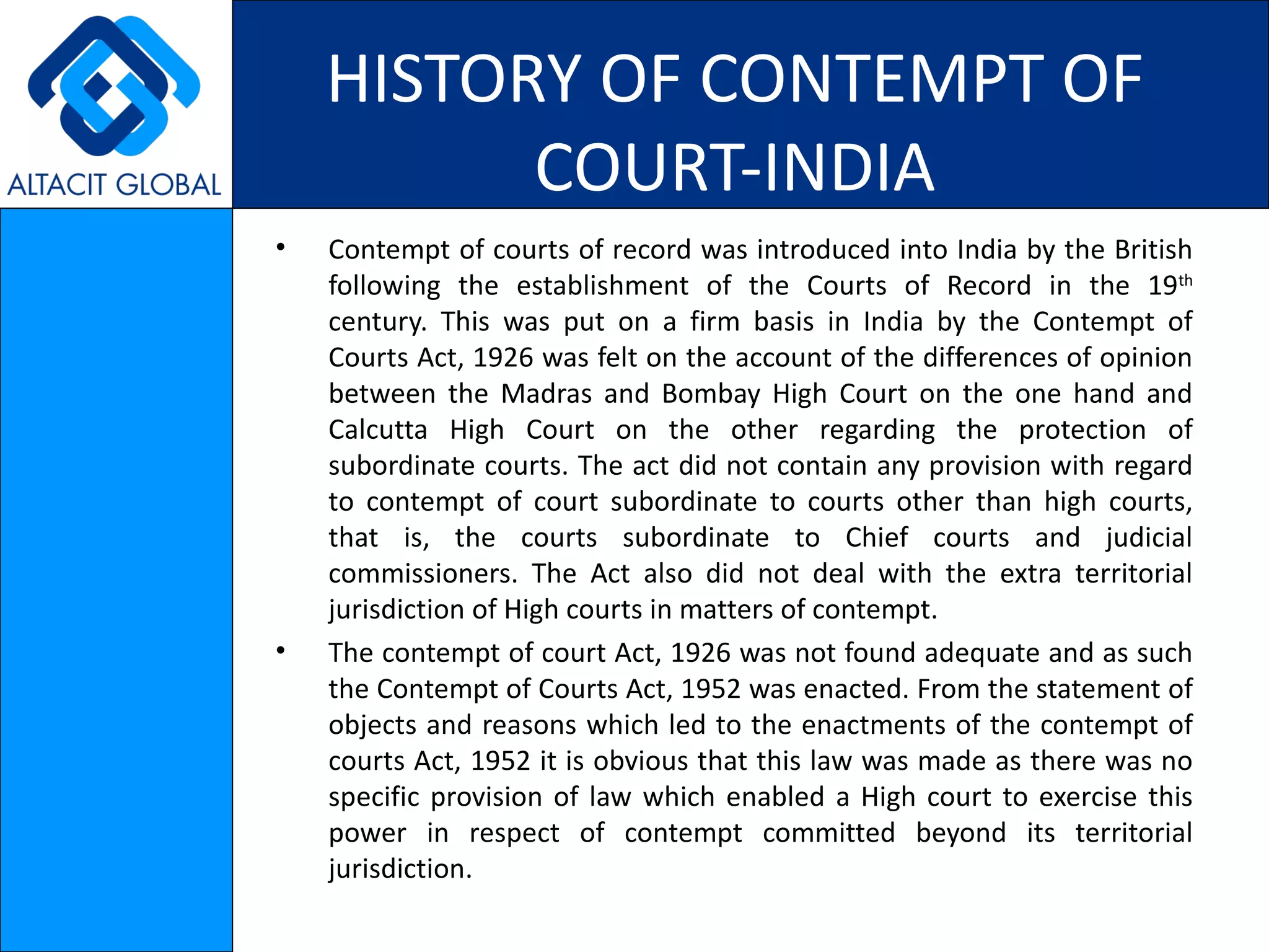 Contempt of court | PPT