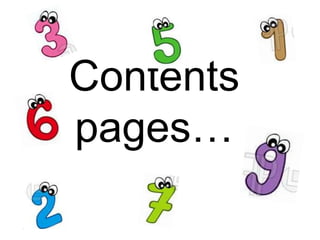 Contents
pages…
 