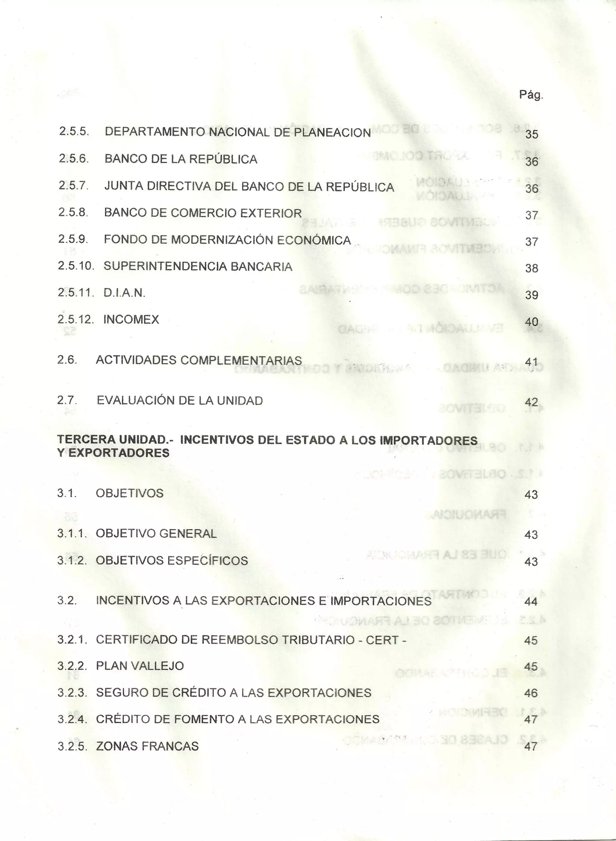Contenido Comercio Internacional