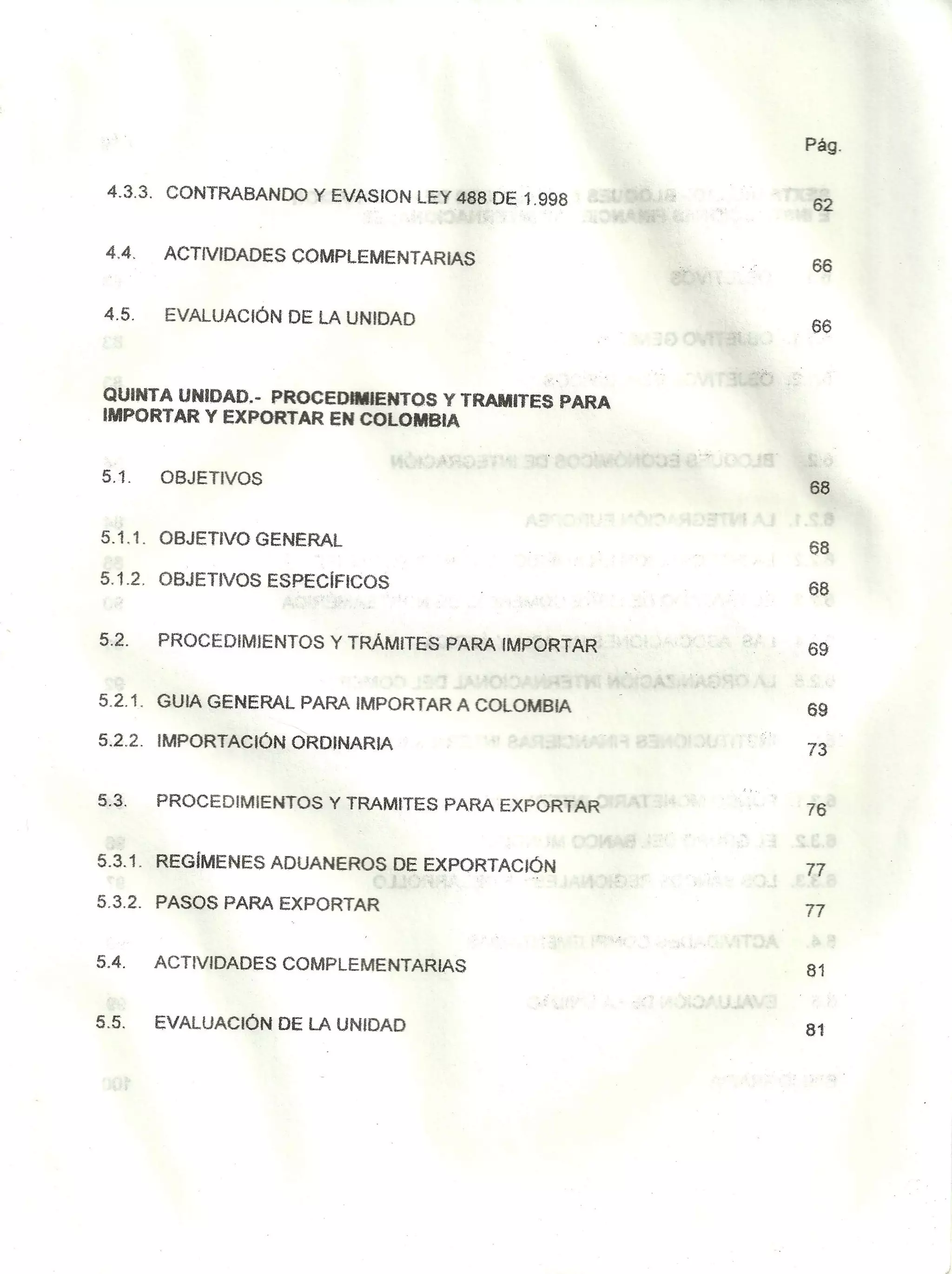 Contenido Comercio Internacional