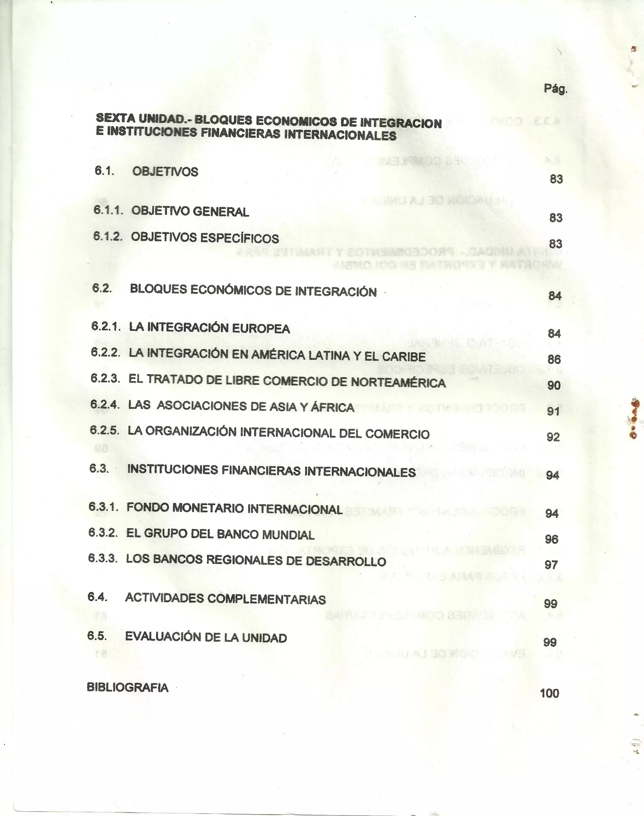 Contenido Comercio Internacional