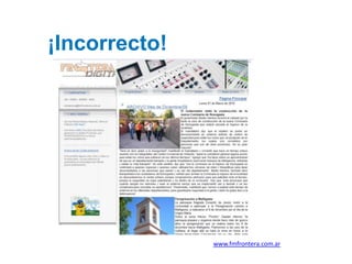 ¡Incorrecto!




               www.fmfrontera.com.ar
 