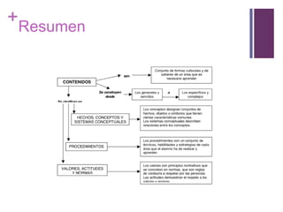 Contenidos Conceptuales