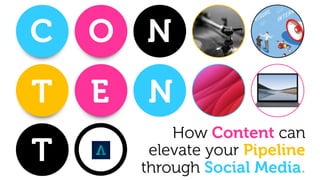 Elevate your Pipeline through Content on Social