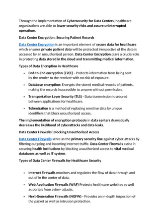 Healthcare Data Center Security: Protecting Patient Information in Oman ...