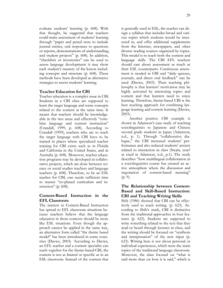 Content based instruction | PDF