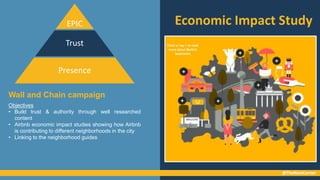@TheNextCorner
EPIC
Trust
Presence
Economic Impact Study
Wall and Chain campaign
Objectives
• Build trust & authority thro...