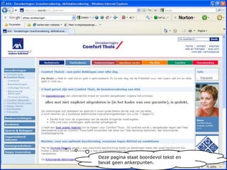 Deze pagina staat boordevol tekst en bevat geen ankerpunten.