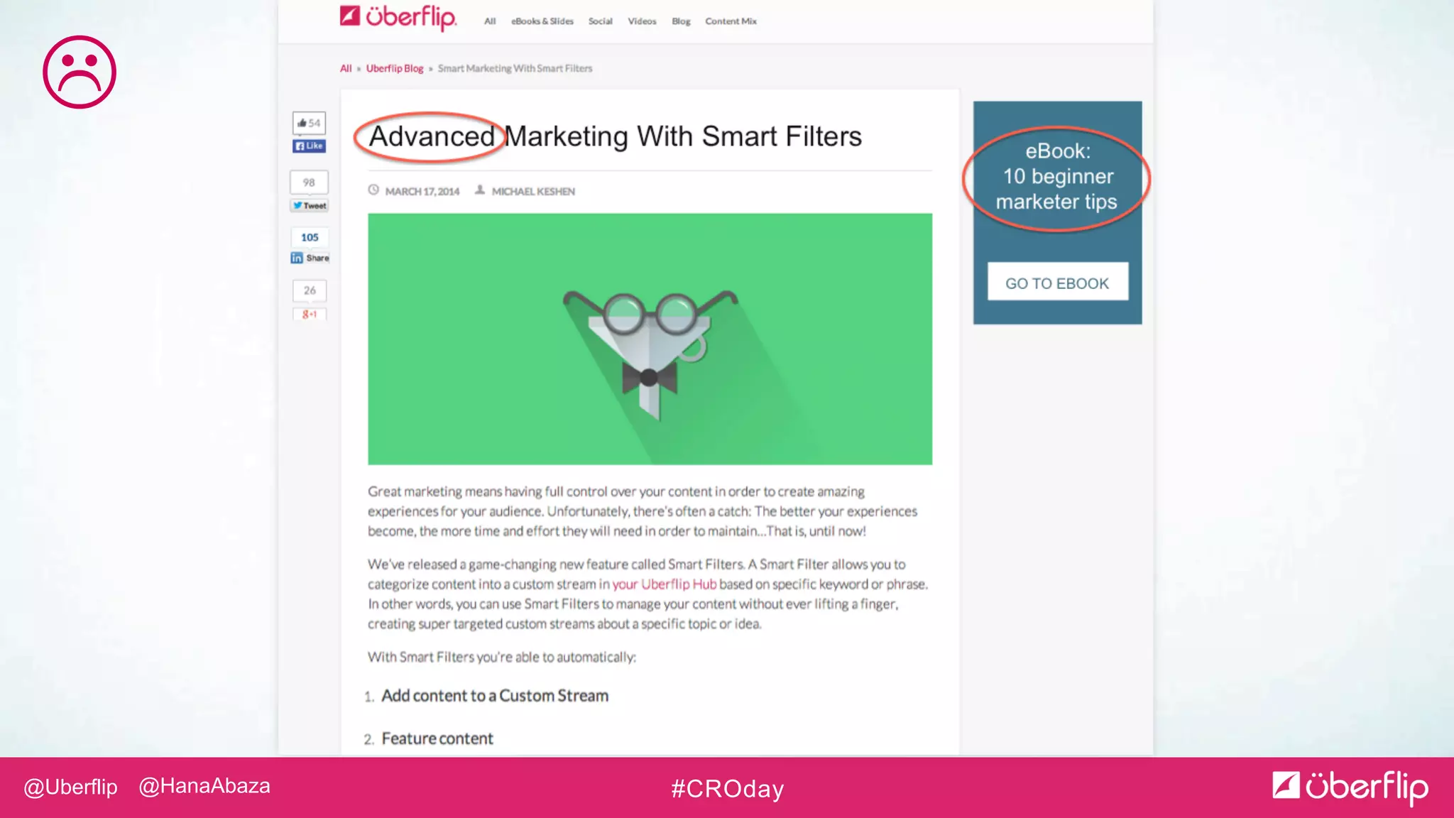 @Uberflip #CROday@HanaAbaza

 