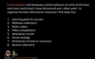 Content Curation Tools - International Journalism Festival 2015 Slide 7