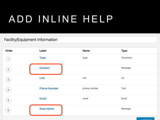 A D D I N L I N E H E L P
 