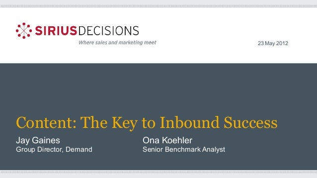 sirius decisions b2b sales stats sirius decisions b2b sales stats