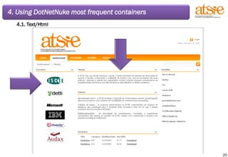 4. Using DotNetNuke most frequent containers 4.1. Text/Html 