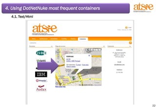 4. Using DotNetNuke most frequent containers 4.1. Text/Html 