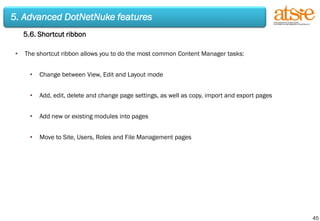 Content Management Training