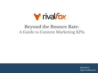 Content Marketing KPIs
 