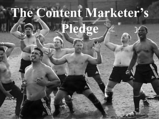 “The only thing that I see that is
distinctly different about me is that I’m
not afraid to DIE on a treadmill. You
might have more talent than me, you
might be smarter than me, but if we get
on a treadmill together, there are two
things: 1- You’re getting off first OR 2-
I’m gonna DIE. It’s really that simple”
                               - Will Smith
 