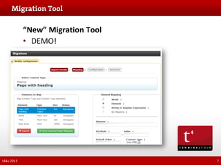 “New” Migration Tool
• DEMO!

t44u 2013

7

 
