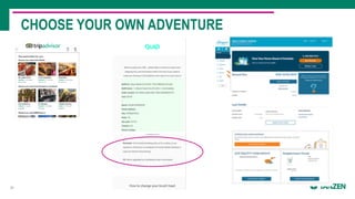 31
CHOOSE YOUR OWN ADVENTURE
 