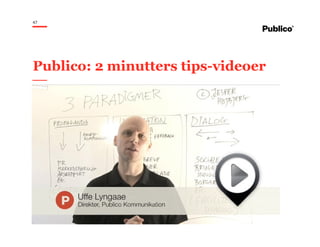 47
Publico: 2 minutters tips-videoer
 